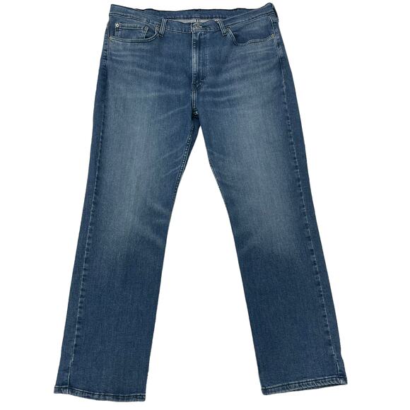 Levi's Medium Wash Straight Leg Jeans Mens 40x32 - Picture 1 of 8